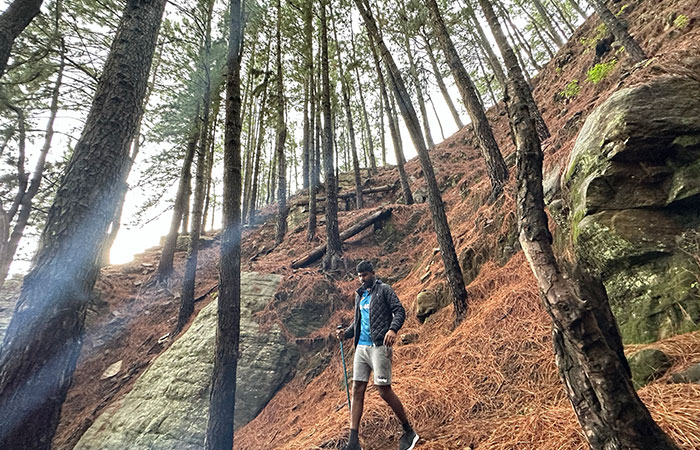 Pekoe Trail Trekking Tour with stage 12 and Bambarakanda Waterfall