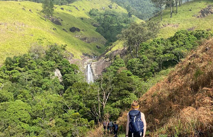 Pekoe Trail Trekking Tour with stage 12 and Bambarakanda Waterfall