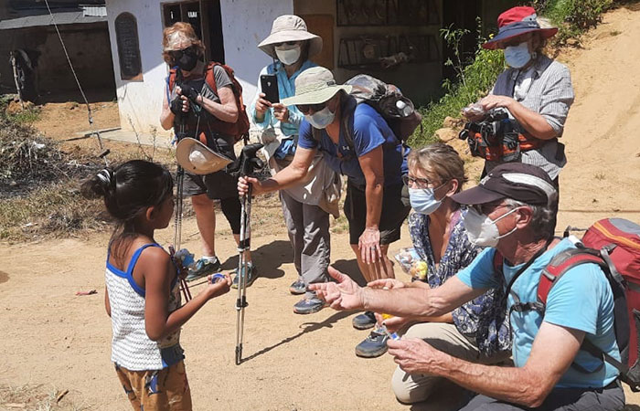 Pekoe Trail Trekking Tour with stage 12 and Bambarakanda Waterfall