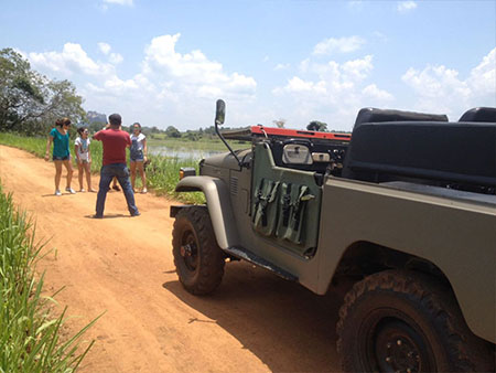 Culture trip in an Open Top Jeep with a villager followed by a home cooked lunch
