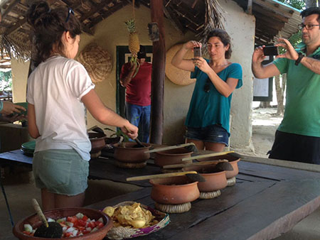 Culture trip in an Open Top Jeep with a villager followed by a home cooked lunch