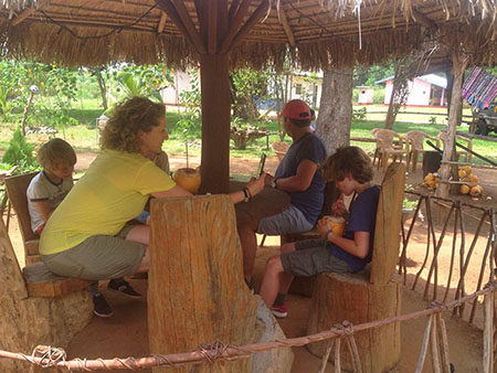 Culture trip in an Open Top Jeep with a villager followed by a home cooked lunch