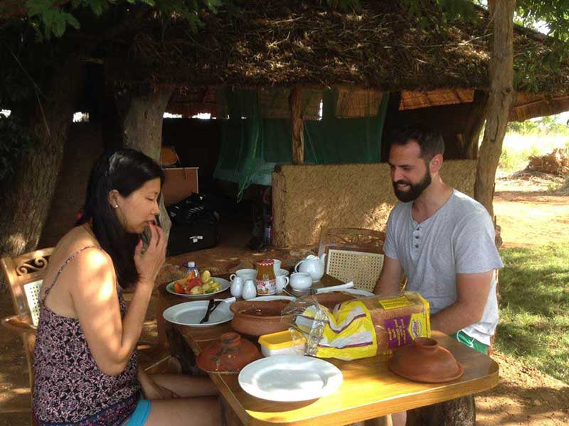 Farm Stay and Elephant watching in Sri Lanka