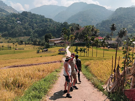 Explore a remote mountainous village in Kandy