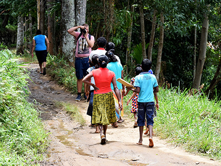 Explore a remote mountainous village in Kandy