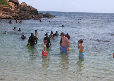 Pigeon Island Marine Sanctuary  Sri Lanka